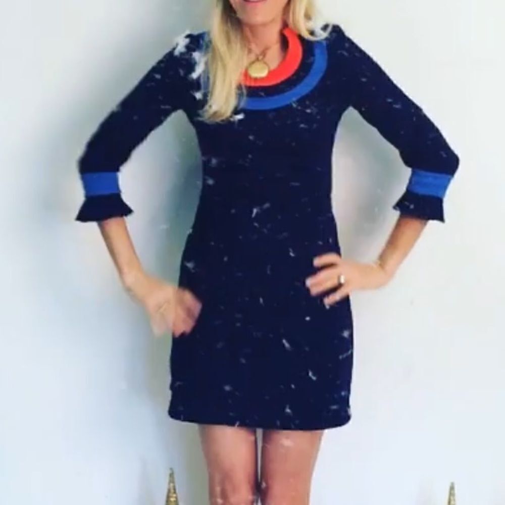 CK Bradley Ponte Knit Dress